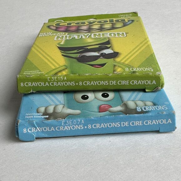 Crayola Crayons RARE Limited Edition 2013 Colors Nifty Neon & Peppy Pastels NIB - Picture 3 of 7